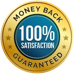 Money-back satisfaction seal